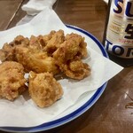 中国料理 天祥 梅田店 - 唐揚げにはビール！