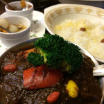 トマト - 和牛ジャワカレー＆季節の野菜