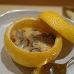 江戸前鮓 すし通 - 牡蠣の西京みそ焼き