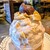 ヱビス珈琲 - 料理写真:マロンパイ 1,700円✨️ザックザクのパイとマロンクリームが堪らないかき氷♪あとで気づきましたがシェア用に大きな栗の渋皮煮をカットしてくださっていてありがたいです✨️