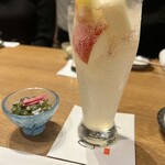 居酒屋じげん - りんご酎ハイは追いチューできます