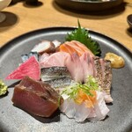 居酒屋じげん - お造り盛り合わせ