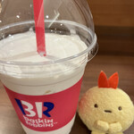 サーティワンアイスクリーム - ドリンク写真:ストロベリーチーズケーキのシェイク。