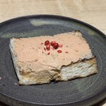 焼鳥なかむら - ホロホロ鳥の白レバーペースト