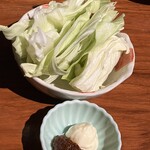 おっちゃんの台所 - 辛味噌キャベツ