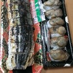 万両寿し - 焼きさんま寿司と牡蠣寿司