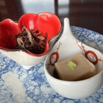 温泉邸 湯～庵 季節の料理と稲庭うどん 和楽 - 前菜