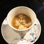八王子うかい亭 - 1. ズワイ蟹のフラン