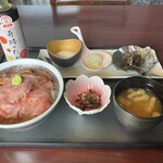 温泉邸 湯～庵 季節の料理と稲庭うどん 和楽 - 熊本黒毛和牛Ａ５サーロイン丼