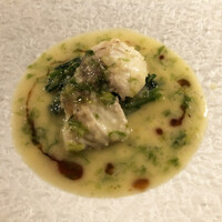 八王子うかい亭 - 4．季節の魚介料理はメダイのバターソースがけ