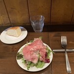 生ハムとワイン メッシタフランコ - 