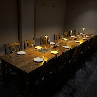 【個室】最大14名様まで個室も完備