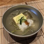 尾頭橋すみや - ハモと卵しんじょうの吸い物