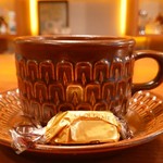 グリーティング - チョコレートついてました。