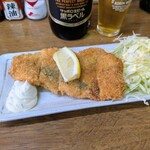 北浦酒店 - アジフライ