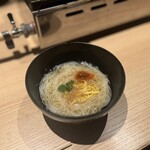 焼うお いし川 - 〆の素麺