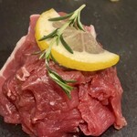 えびと馬肉と日本酒 - 