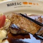 マルザック - トンテキ定食（1200円）