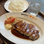 マルザック - トンテキ定食（1200円）