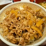すき家 - 料理写真:牛丼450円  玉子味噌汁セット＋150円