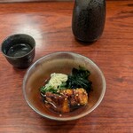 鰻専門店 愛川 - くくみ酒とお通しのうざく