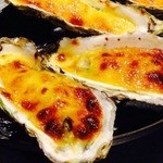 ゆるり。 酒槽 - 季節のカキをマヨネーズ焼きで・・