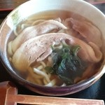 田舎うどん てつ - 肉うどん   ここは京都？みたいな錯覚