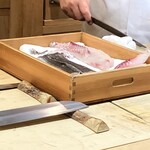 喰切料理 八方 - 厳選されて素材　鱧や鯛でしょうか？