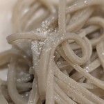 そば 耕作 - 先ずはお塩でいただきます