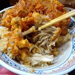 花家 - 海老天丼（大盛）1,000円