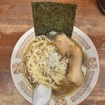 麺処 ゆうき - 三段仕込みの淡麗煮干ソバ（1500円）