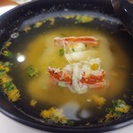 鮨いの上 - 伊勢海老汁