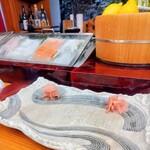 鮨いの上 - 今から　いよいよお寿司がスタート