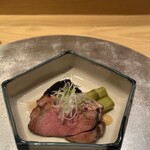 感と間 - 真鴨ロース♡味があって美味しい^ ^