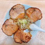 大門 - 炙りチャーシューメン