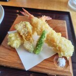 うどん茶屋 海津屋 - 海老天ぷら