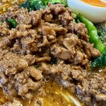 あづま屋担々麺 悠泉 - 肉味噌