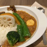 横町カフェ - 赤カレー