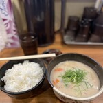 老虎苑 - ごちそうさまでした♪かす汁定食@600円