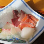 魚将軍 - 刺身定食　1,000円(税込み1,100円) 2025年11月8日(土) 昼