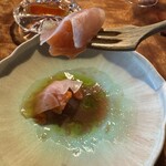 レストラン ナズ - スペシャリテの「信州サーモン」