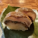 レストラン ナズ - 信州雪鱒の棒鮨