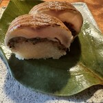 レストラン ナズ - 信州雪鱒の棒鮨