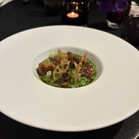 ラ ターブル ドゥ ジョエル・ロブション - エスカルゴとセップ茸のリゾットシャトーシャロン風味