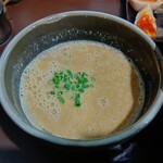 鶏paitan 心麦 - 鶏paitanつけ麺大盛