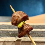 鳥いち - 博多地鶏の砂肝　このタイプは初めて