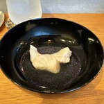 スシコーヒー - オオモンハタの酒蒸し