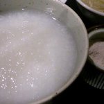 蛮蛮飯店 万里香 - おかゆにしました