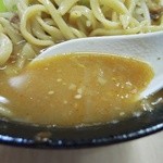 ラーメン二郎 - 【再訪】味噌ラーメンのスープ