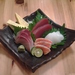 沖縄そばと島豆腐の店 まつばら家 - 刺身定食1200円（ご飯・小鉢・吸い物付）